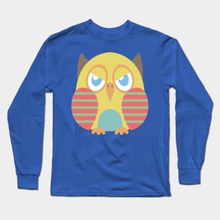 Annoyed little owl Long Sleeve T-Shirt